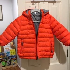 Reversible Winter Puffer Coat